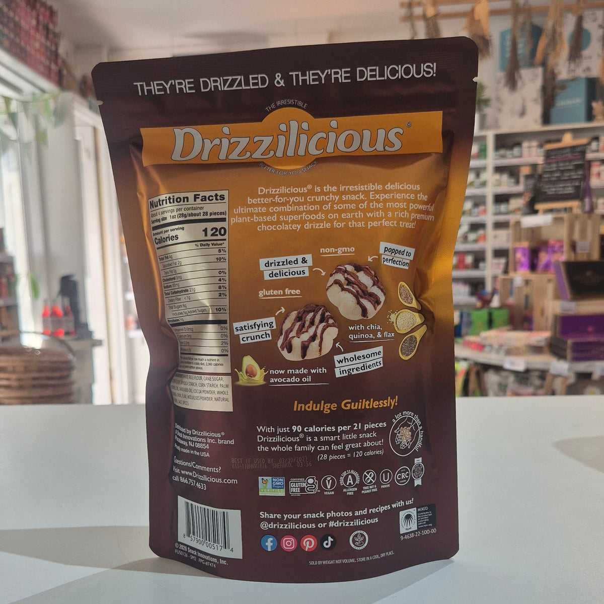 S'mores Mini Rice Cakes 113g Drizzilicious