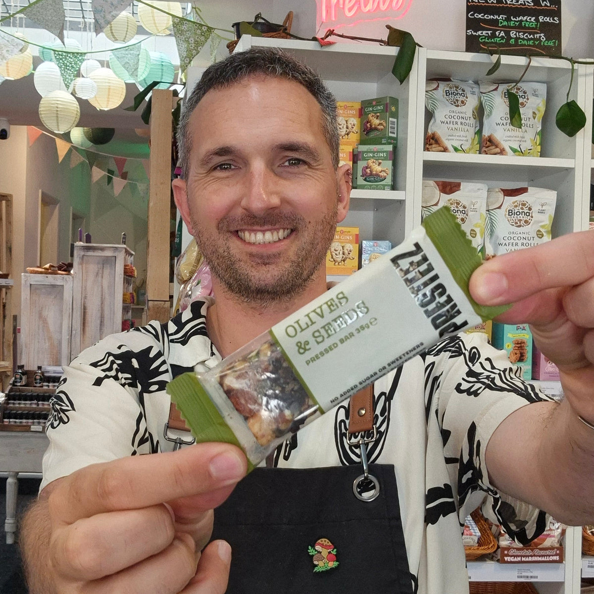 Olive & Seeds Pressed Bar 35g Presteez