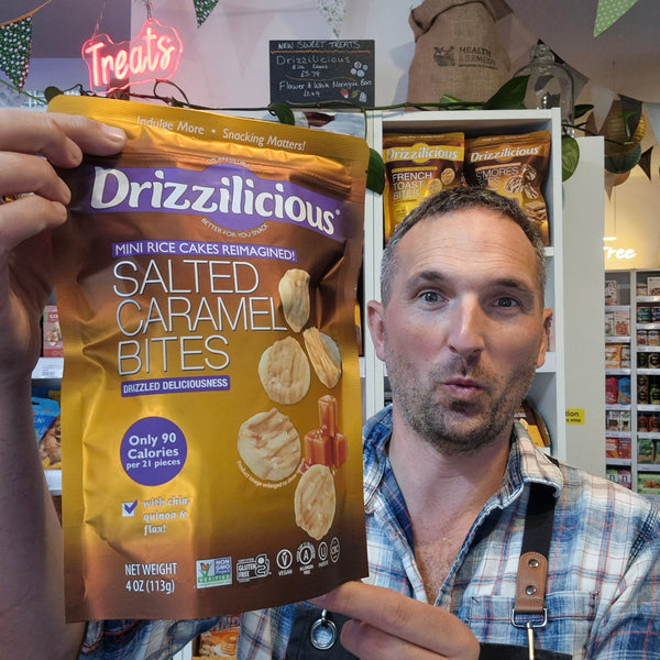 Drizzilicious Salted Caramel Bites Mini Rice Cakes 113g