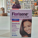 Florisene supplement box for women with a blurred store background