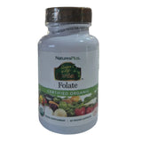 NaturesPlus Folate supplement bottle on a white background