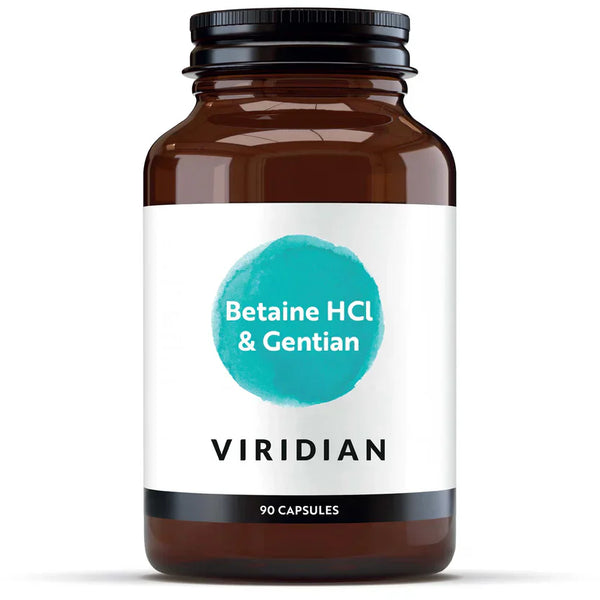 Viridian Nutrition Betaine Hcl & Gentian