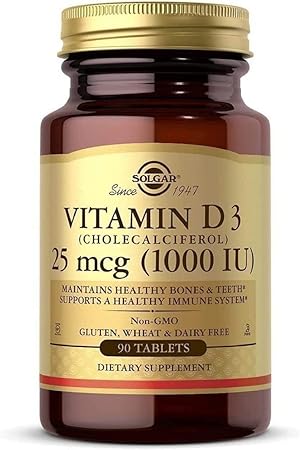 Solgar Vitamin D3 1000 Iu 90
